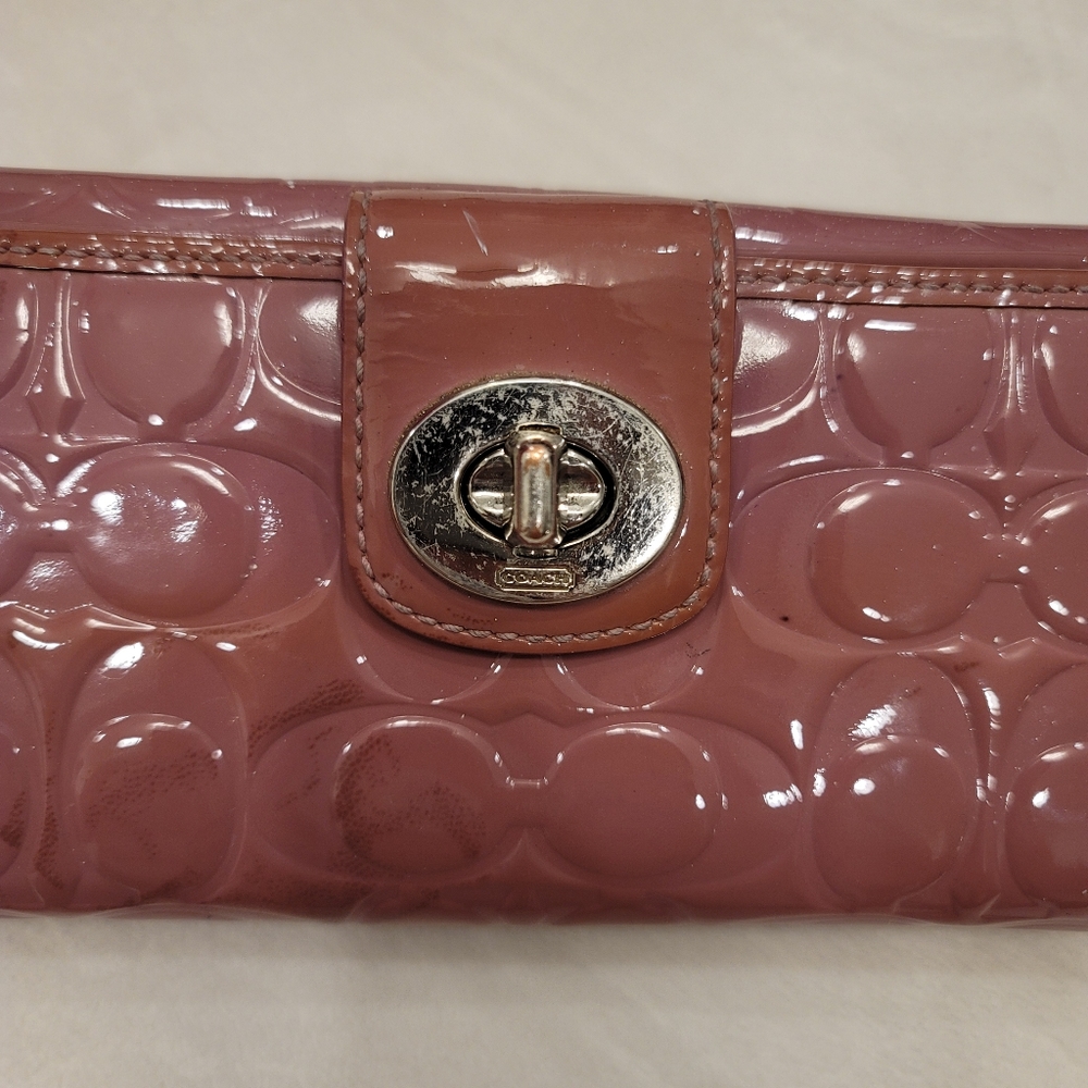 Coach Patent Leather Wallet